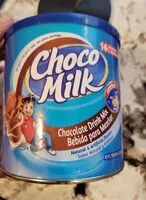 Mängden socker i Choco milk powder drink mix