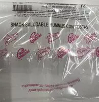 Mängden socker i Snack saludable Humus con Tostas
