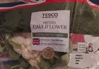 Mängden socker i British cauliflower