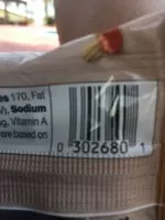 Mängden socker i Crispy snack bars