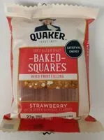 Mängden socker i Strawberry baked squares with fruit filling soft baked bars