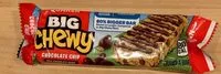 Mängden socker i big chewy chocolate chip granola bar