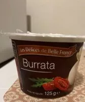 Mängden socker i Burrata