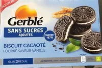 Mängden socker i Biscuit cacaoté fourré saveur vanille