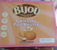 Mängden socker i Galettes pur beurre