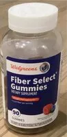 Mängden socker i Fiber Select Gummies