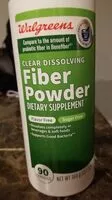Mängden socker i Fiber Powder