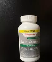 Mängden socker i Multivitamin Adults 50+