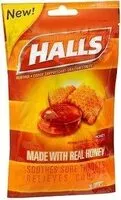 Mängden socker i Halls Soothe Menthols with Honey