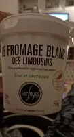 Mängden socker i Le fromage blanc du limousin