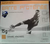 Mängden socker i Barre  proteinée