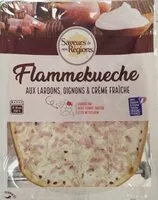 Mängden socker i Flammekueche