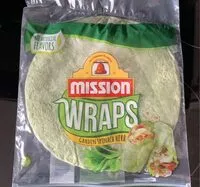 Mängden socker i Garden Spinach Herb Wraps