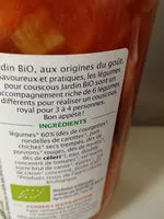 Mängden socker i légumes pour couscous