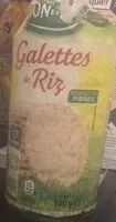 Mängden socker i Galettes de riz