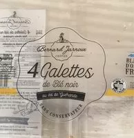 Mängden socker i Galettes de blé noir