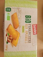 Mängden socker i financiers aux amandes