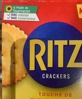 Mängden socker i Ritz Crackers Touche de Fromage