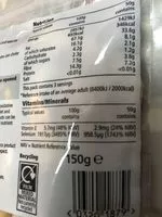 Mängden socker i Wholefoods Brazil Nuts 200G