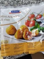 Mängden socker i Arancini di riso