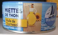 Mängden socker i miettes de thon à l'huile de tournesol
