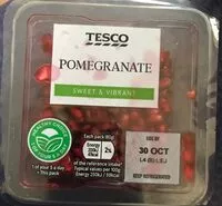 Mängden socker i Pomegranate