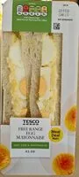 Mängden socker i Tesco Free Range Egg Mayonnaise Sandwich