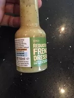 Mängden socker i Reduced Fat French Dressing