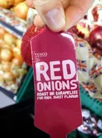 Mängden socker i Red onions