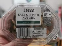 Mängden socker i Salt and pepper nut mix