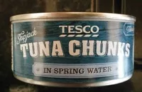 Mängden socker i Tuna chunks
