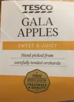 Mängden socker i Tesco Gala Apples