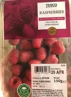 Mängden socker i Raspberries