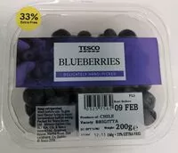 Mängden socker i Blueberries