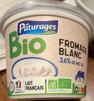 Mängden socker i Fromage blanc 3,6%