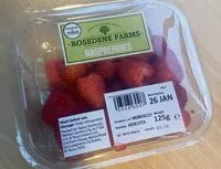 Mängden socker i raspeberry