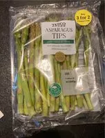 Mängden socker i Asparagus tips