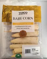 Mängden socker i Baby corn