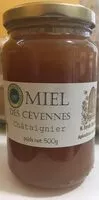 Mängden socker i Miel des Cevennes Chataignier