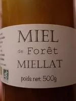 Mängden socker i Miel de Forêt Miellat