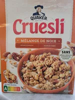 Mängden socker i Cruesli Mélange de Noix
