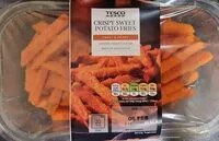 Mängden socker i Crispy Sweet Potato Fries