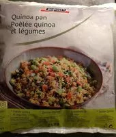Mängden socker i Poêlée quinoa et légumes