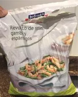 Mängden socker i Revuelto de setas gambas y esparragos