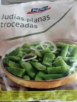 Mängden socker i Judías planas troceadas