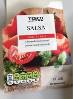 Mängden socker i Salsa