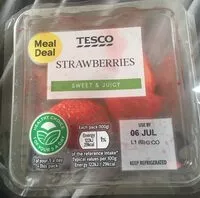 Mängden socker i Strawberries