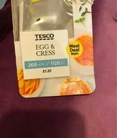 Mängden socker i Egg and cres