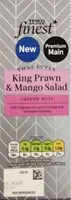 Mängden socker i King prawn and mango salad