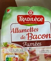 Mängden socker i Allumettes de bacon